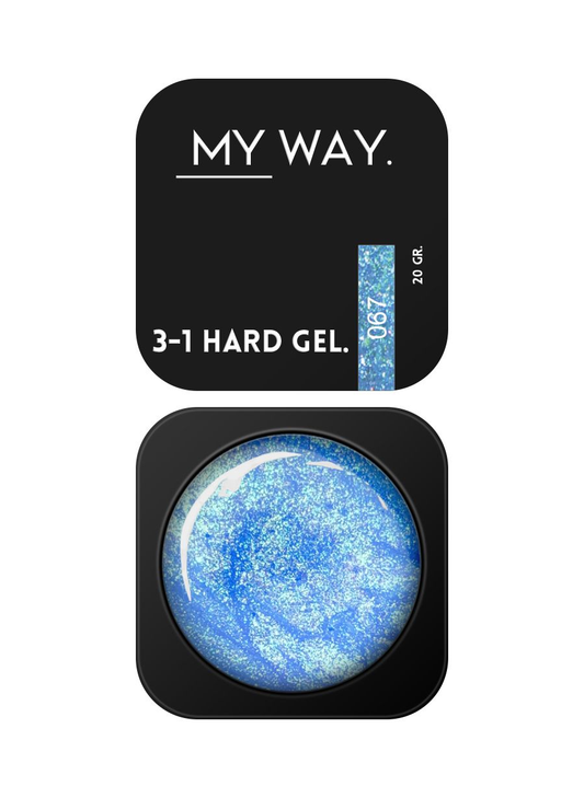 3-1 HARD GEL #067 20 ML (TPO VRIJ)