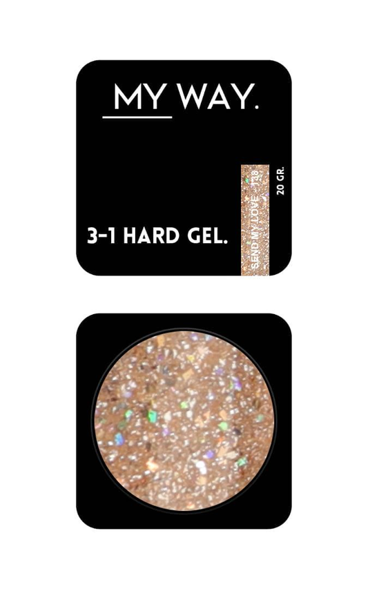 3-1 HARD GEL #138 - SEND MY LOVE 20 ML (TPO VRIJ)